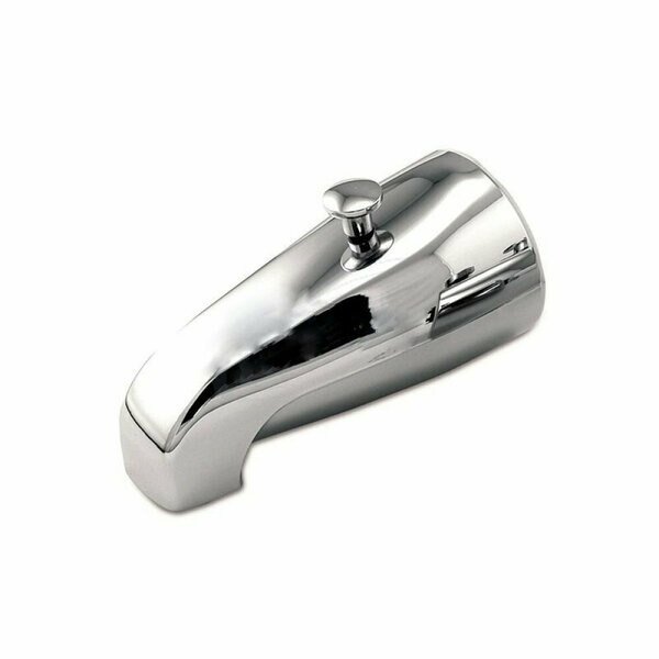 5.31 in. Spout Chrome Tub Spout in Stainless Steel, American Imaginations, Mfr#: AI-37803